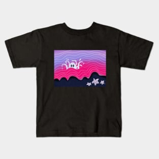 Octopus Procreate Designs Kids T-Shirt